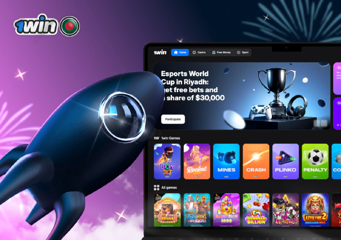 Play 1win casino and sports games online in Bangladesh